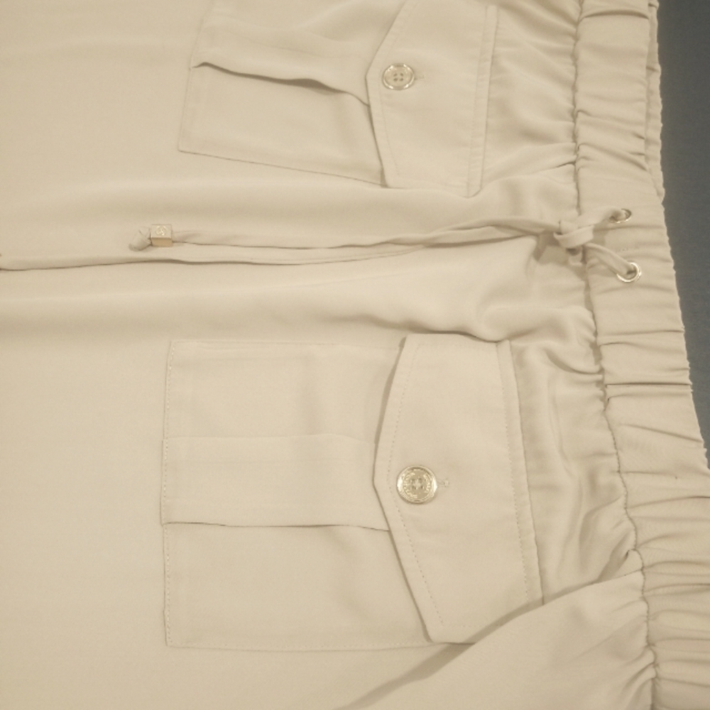 Michael kors NWT draw string slit sides skirt
